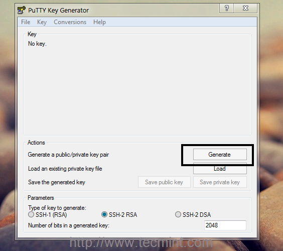 How do you generate a private key in linux download